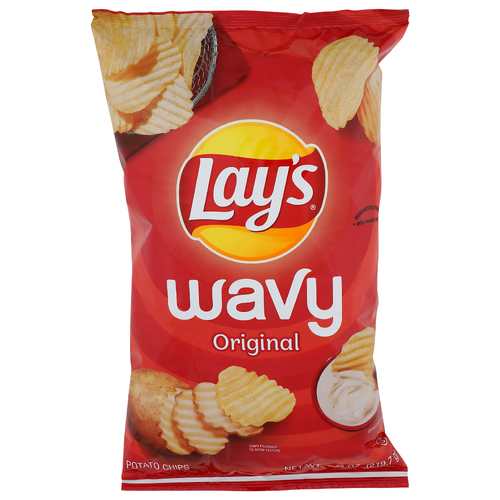 Lay's Wavy Original Potato Chips - 7.75 Ounce