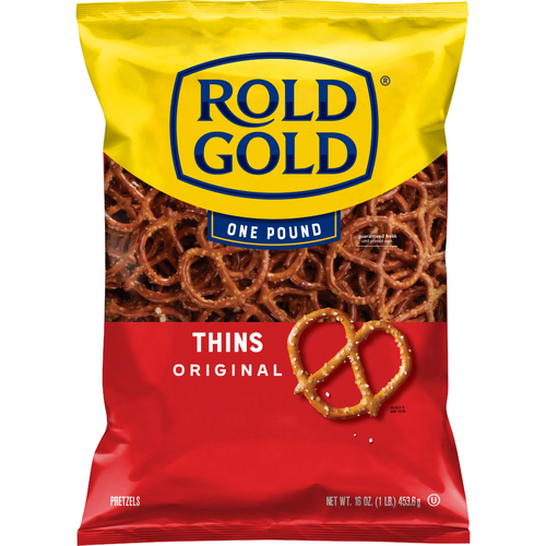 Rold Gold Pretzels Thins Original - 16 Ounce