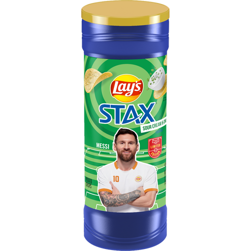 Lay's Stax Sour Cream & Onion Flavored Potato Crisps - 5.5 Ounce