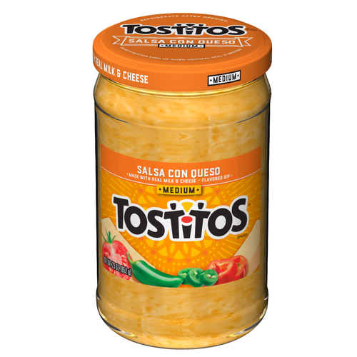 Tostitos Salsa Con Queso Medium - 23 Ounce