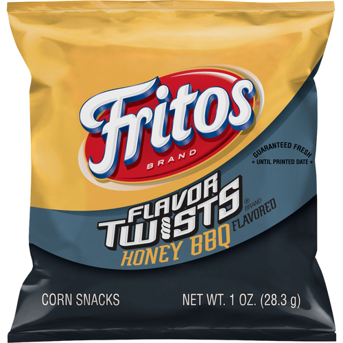 Fritos Flavor Twists Corn Snacks Honey BBQ Flavored - 1 Ounce Image 1 of 13