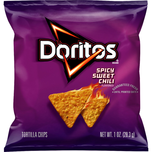 Doritos Tortilla Chips Spicy Sweet Chili Flavored - 1 Ounce Image 1 of 9