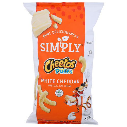 Simply Cheetos Puffs Cheese Flavored Snacks - 8 Ounce