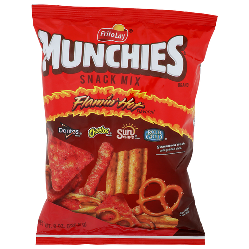 Munchies Flamin' Hot Snack Mix - 8 Ounce