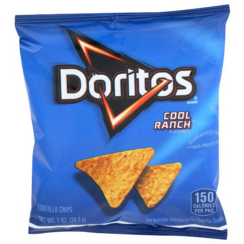 Doritos Cool Ranch Tortilla Chips - 1 Ounce