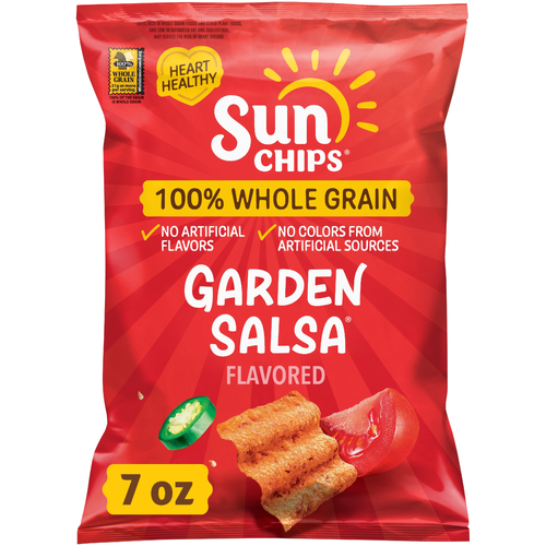 SunChips Whole Grain Snacks Garden Salsa Flavored - 7 Ounce Image 1 of 5
