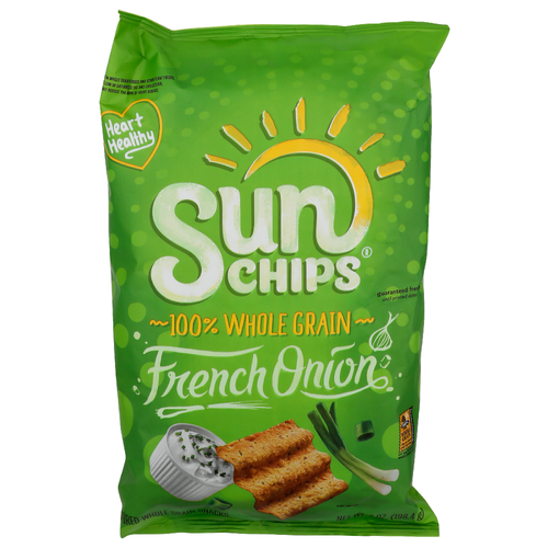 Sun Chips French Onion Flavored Whole Grain Snacks - 7 Ounce