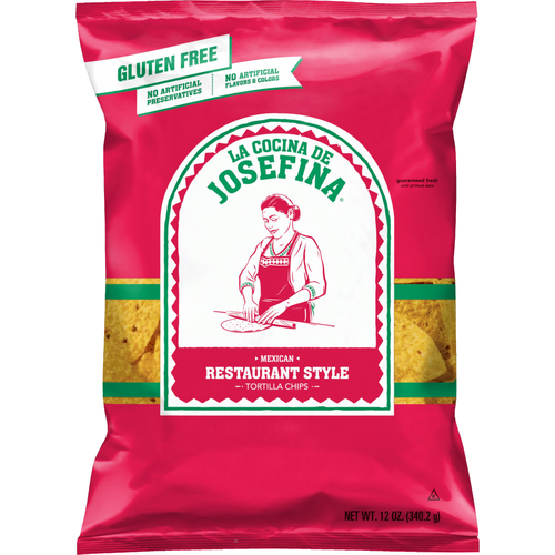 La Cocina De Josefina Mexican Restaurant Style Tortilla Chips - 12 Ounce