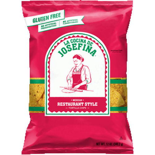 La Cocina De Josefina Mexican Restaurant Style Tortilla Chips - 12 Ounce
