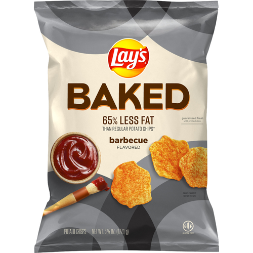 Lay's Baked Barbecue Flavored Potato Chips - 6.25 Ounce
