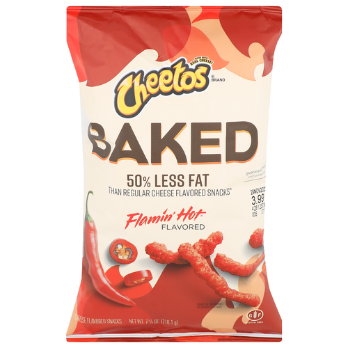 Cheetos Flamin' Hot Cheese Flavored Snacks - 7.63 Ounce