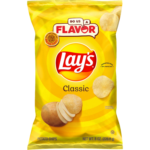 Lay's Potato Chips Classic - 8 Ounce - 1 Count