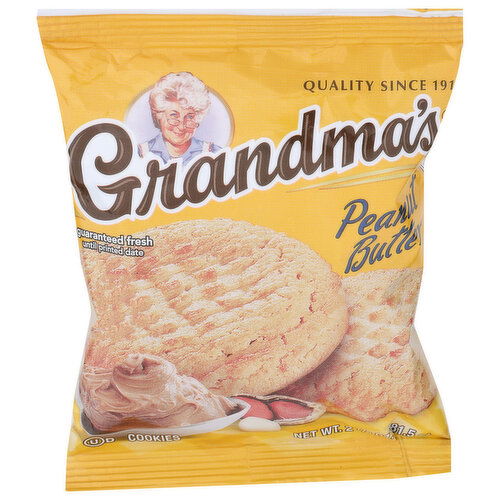 Grandma's Peanut Butter Cookies - 2.88 Ounce
