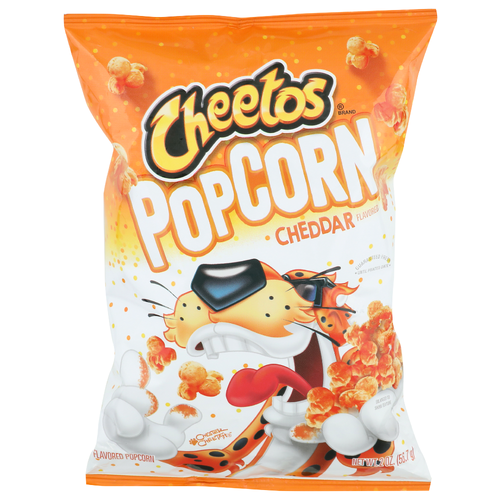 Cheetos Cheddar Flavored Popcorn - 2 Ounce Image 1 of 4