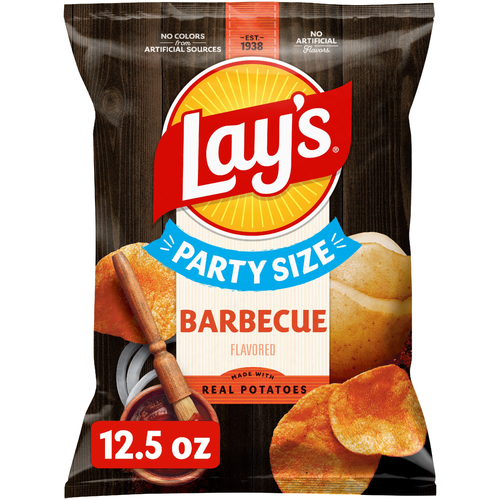 Lay's Barbecue Flavored Potato Chips - 12.5 Ounce Image 1 of 3