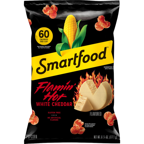 Smartfood  Flamin Hot White Cheddar Flavored Popcorn - 6.25 Ounce