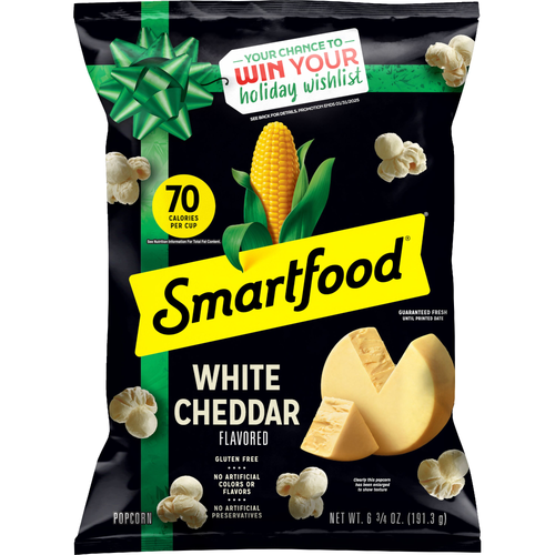 Smartfood  White Cheddar Flavored Popcorn - 6.75 Ounce