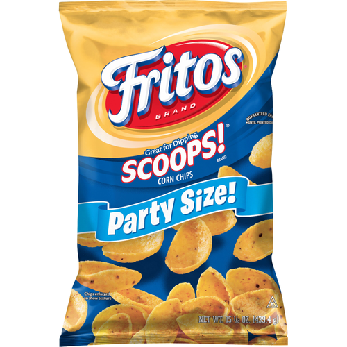 Fritos Scoops! Corn Chips - 15.5 Ounce
