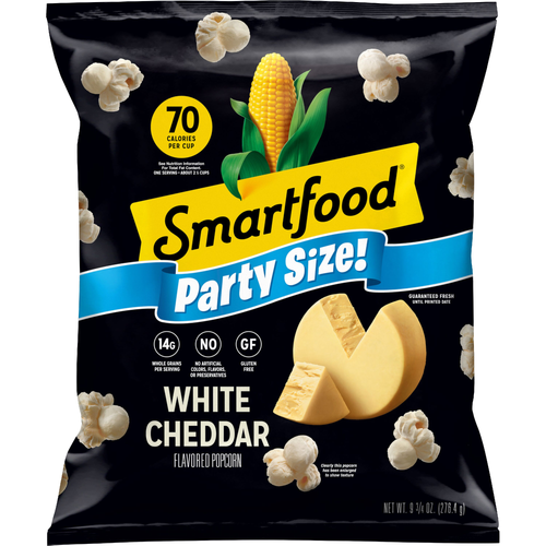 Smartfood Flavored Popcorn White Cheddar 9 3 - 9.75 Ounce