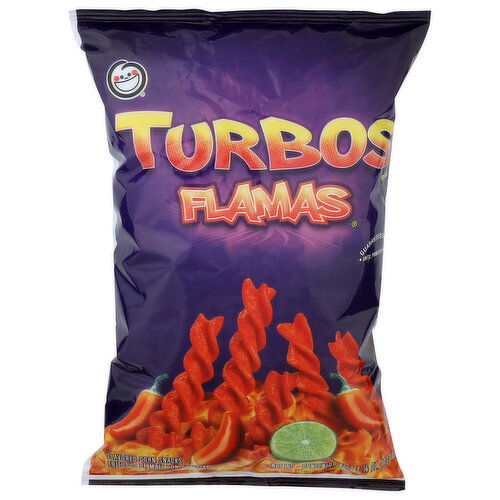 Turbos Flamas Flavored Corn Snacks - 8.25 Ounce