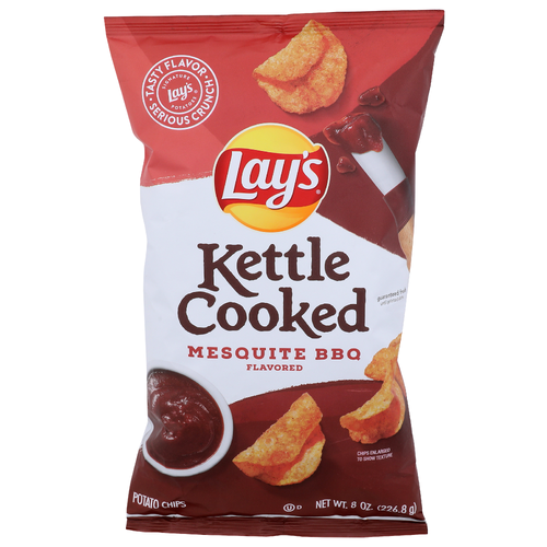 Lay's Mesquite BBQ Flavored Potato Chips - 8 Ounce