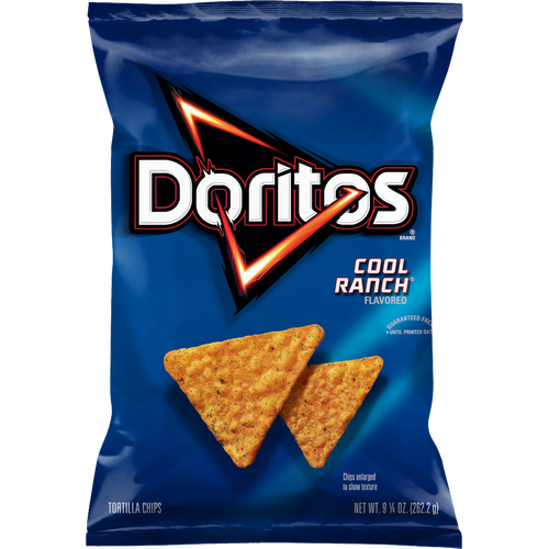 Doritos Cool Ranch Tortilla Chips - 9.25 Ounce Image 1 of 5