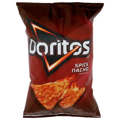 Doritos Spicy Nacho Flavored Tortilla Chips - 9.25 Ounce