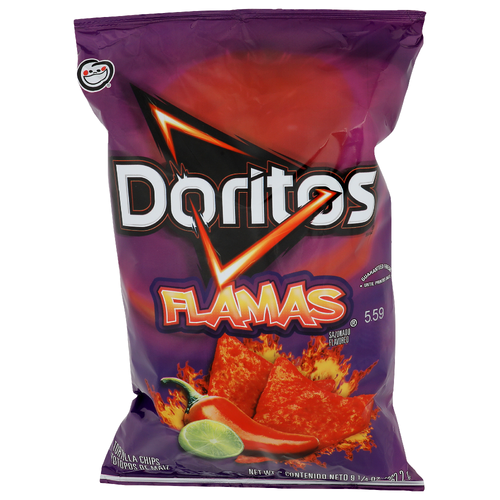 Doritos Flamas Sazonado Flavored Tortilla Chips - 9.25 Ounce