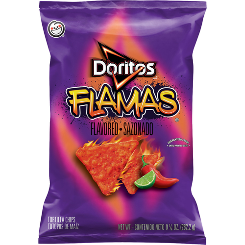 Doritos  Flamas Flavored Tortilla Chips - 9.25 Ounce