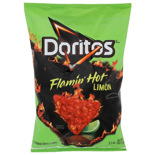 Doritos Flamin' Hot Limon Flavored Tortilla Chips - 9.25 Ounce