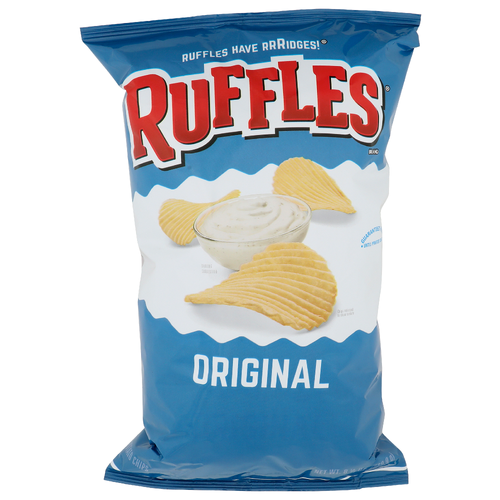 Ruffles Brand Original Potato Chips - 8.5 Ounce