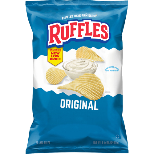 Ruffles Original Potato Chips - 8.5 Ounce