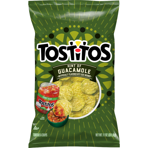 Tostitos Tortilla Chips Hint Of Guacamole Artificially Flavored - 11 Ounce - 1 Count