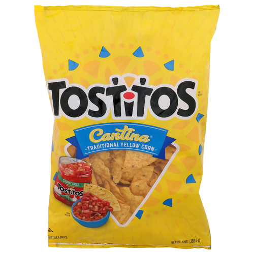 Tostitos Traditional Yellow Corn Tortilla Chips Style Cantina - 13 Ounce