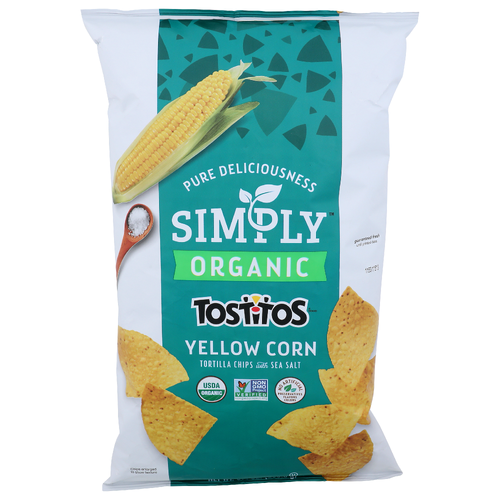 Simply Tostitos Yellow Corn Brand Tortilla Chips - 8.25 Ounce