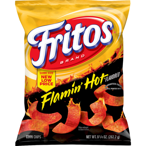 Fritos  Flamin' Hot Flavored Corn Chips - 9.25 Ounce