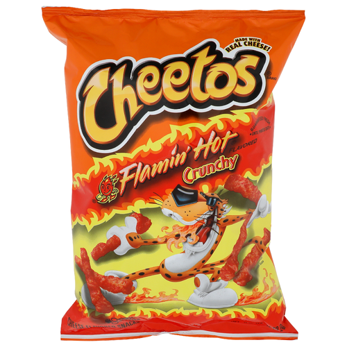 Cheetos Flamin' Hot Crunchy Cheese Flavored Snacks - 8.5 Ounce