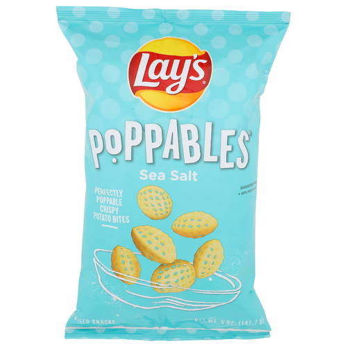 Lay's Poppables Sea Salt Flavored Potato Snacks - 5 Ounce