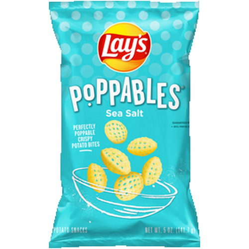 Lay's Poppables Potato Snacks Sea Salt - 5 Ounce