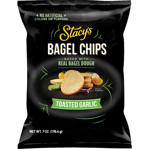 Stacy's Baked Bagel Chips Toasted Garlic - 7 Ounce - 1 Count
