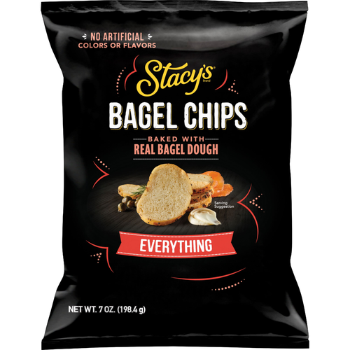 Stacy's Baked Bagel Chips Everything - 7 Ounce - 1 Count