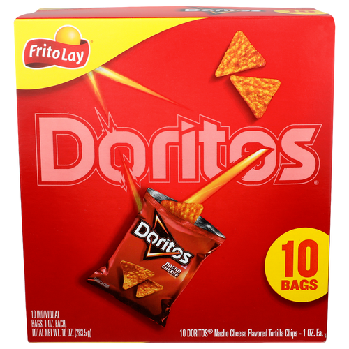 FritoLay Nacho Cheese Doritos - 10 Ounce