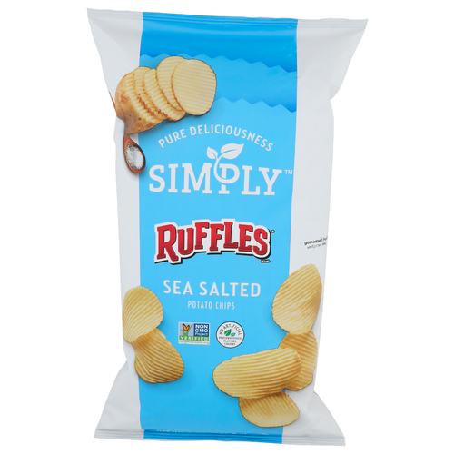 Simply Ruffles Brand Potato Chips - 8 Ounce