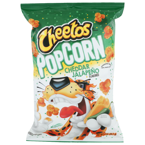 Cheetos Cheddar Jalapeno Popcorn - 2 Ounce Image 1 of 4