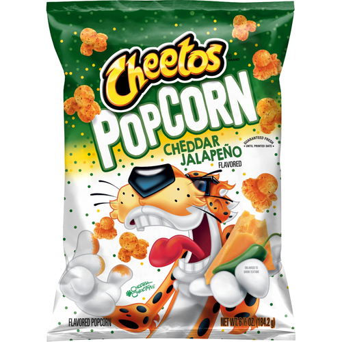 Cheetos Popcorn Flavored Cheddar Jalapeno 6 1 - 6.5 Ounce