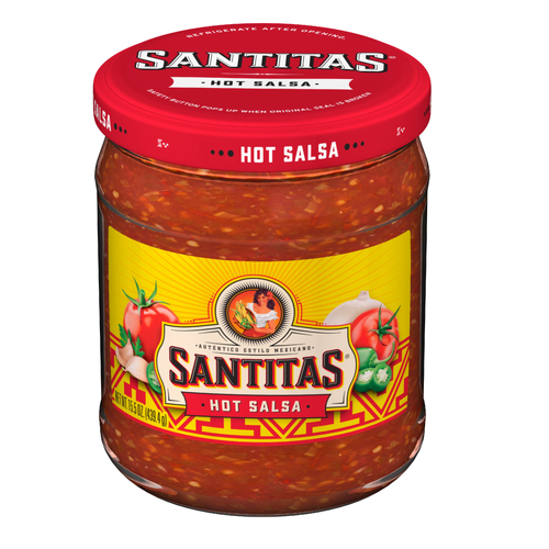 Santitas Hot Salsa - 15.5 Ounce