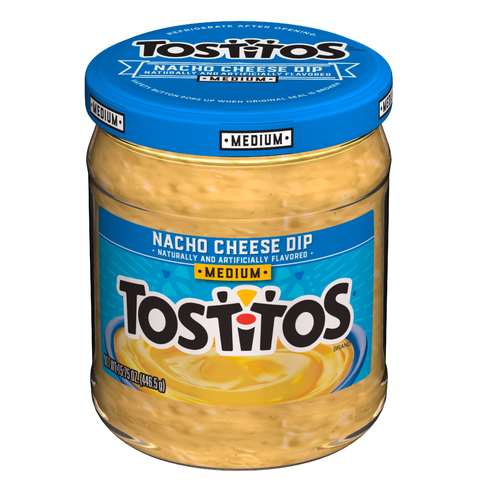 Tostitos Medium Nacho Cheese Dip - 15.75 Ounce