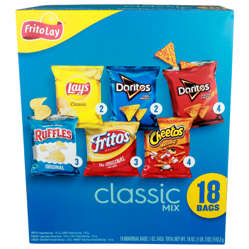 Frito Lay Classic Mix - 18 Ounce