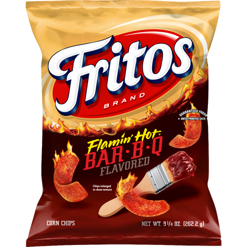 Fritos Flamin' Hot BarBQ Flavored Corn Chips - 9.25 Ounce