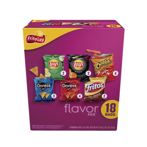 Frito Lay Snacks Flavor Mix Variety - 18 Ounce